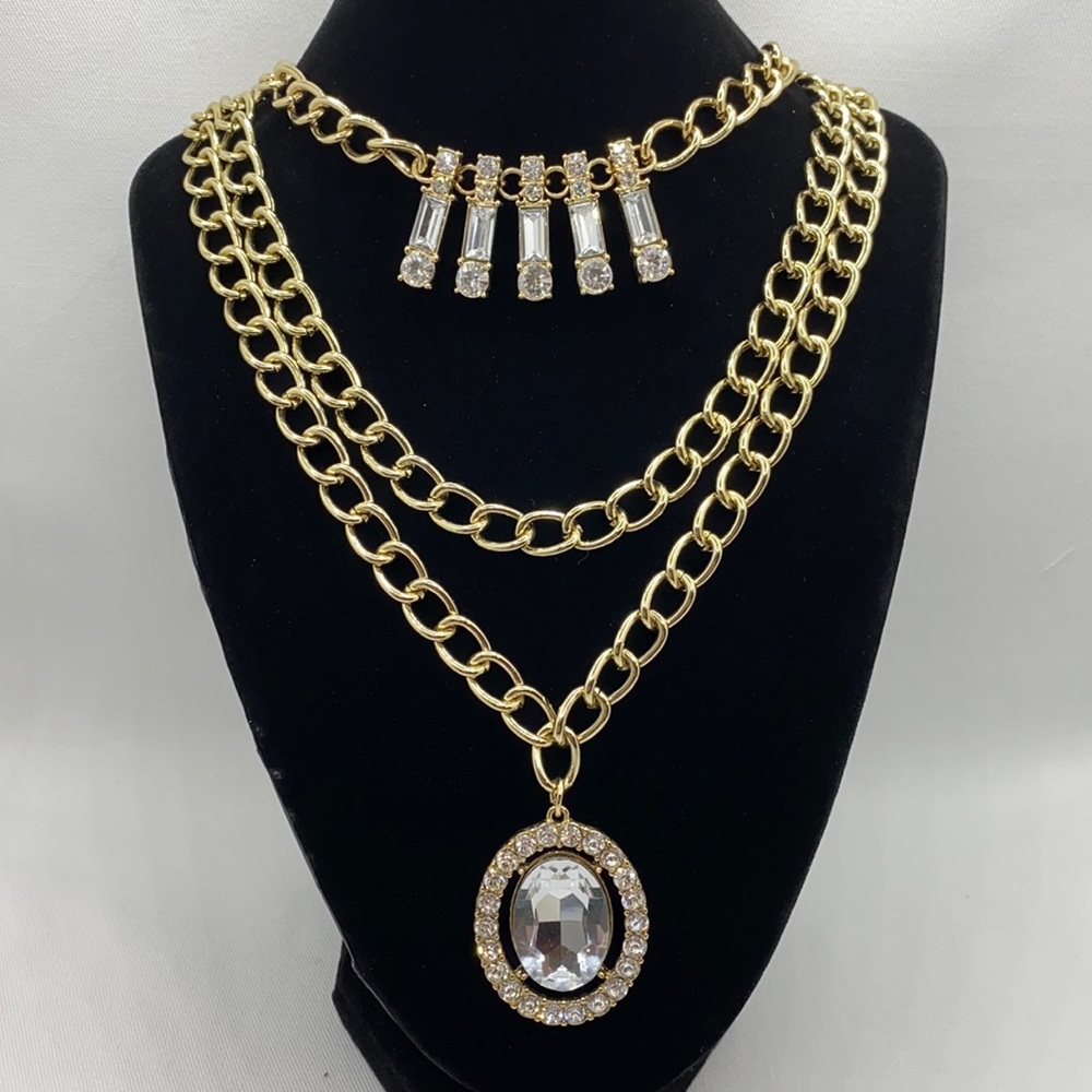 Juicy Couture Layered Chain Necklace